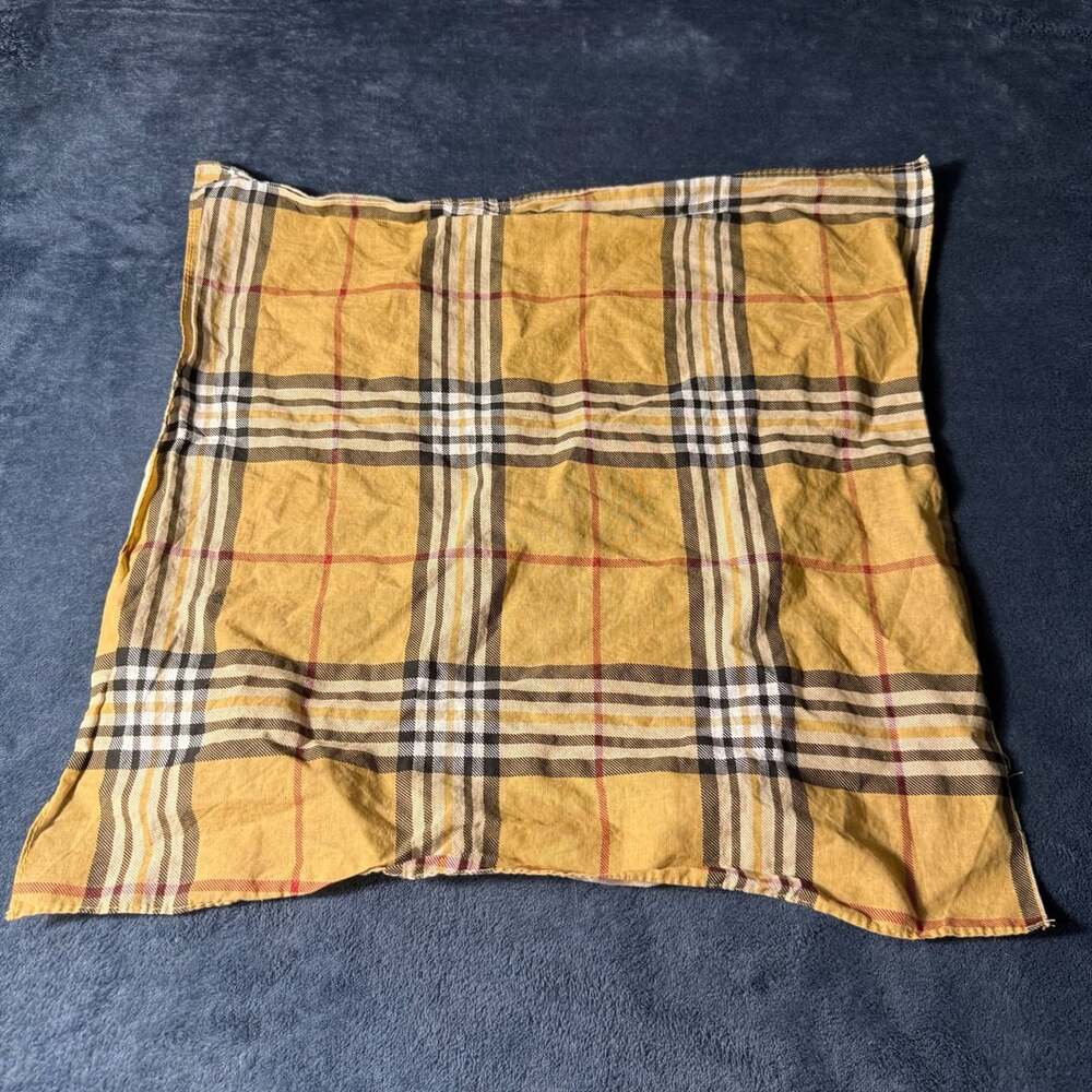 Plaid Handkerchief Bandana Pocket Square